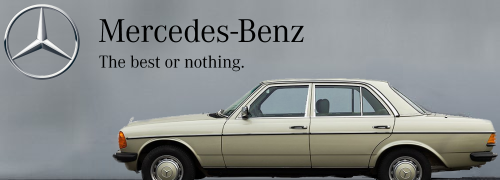 Mercedes Benz W123 Spurstange original